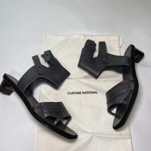 Costume National Bedford Gladiator Sandals 7 37